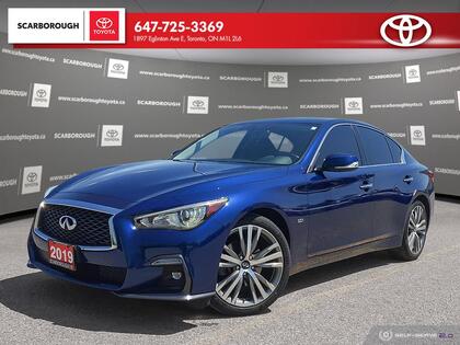 used 2019 INFINITI Q50 car, priced at $28,995