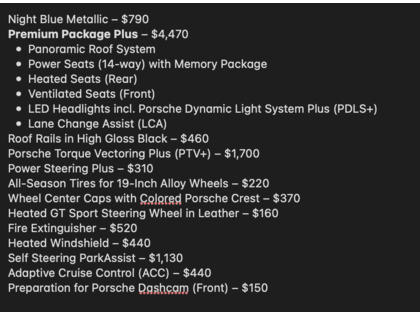 used 2023 Porsche Macan car, priced at $63,900