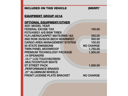 used 2021 Ford Explorer car, priced at $45,900