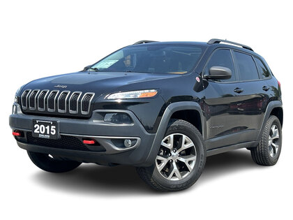 used 2015 Jeep Cherokee car, priced at $16,999