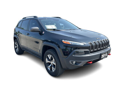 used 2015 Jeep Cherokee car, priced at $16,999