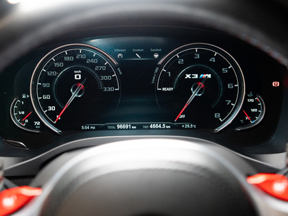 used 2020 BMW X3 M car, priced at $57,900