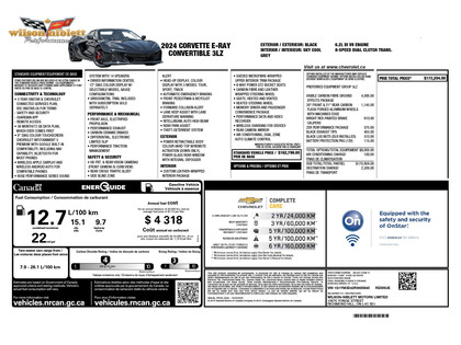 used 2024 Chevrolet Corvette car, priced at $149,999