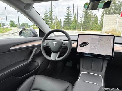 used 2021 Tesla Model 3 car, priced at $36,399
