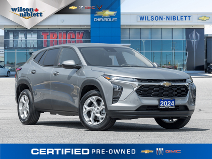 used 2024 Chevrolet Trax car, priced at $24,983