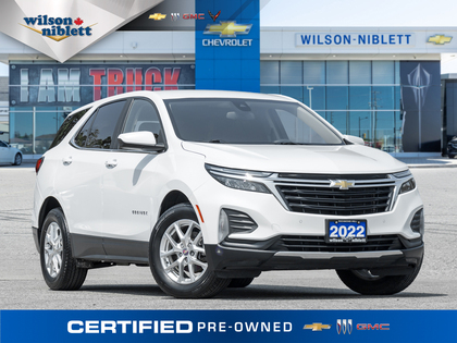 used 2022 Chevrolet Equinox car, priced at $23,993