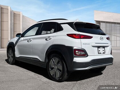 used 2021 Hyundai Kona Electric car, priced at $27,998