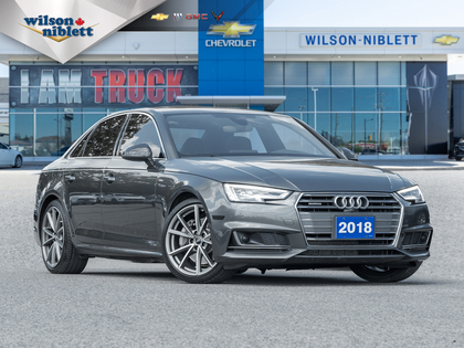 used 2018 Audi A4 car, priced at $19,993