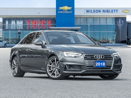 used 2018 Audi A4 car, priced at $19,993
