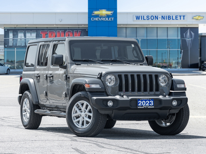 used 2023 Jeep Wrangler car, priced at $42,993