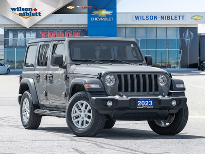 used 2023 Jeep Wrangler car, priced at $42,993