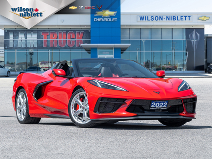 used 2022 Chevrolet Corvette car, priced at $92,993