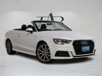 used 2018 Audi A3 Cabriolet car, priced at $26,900