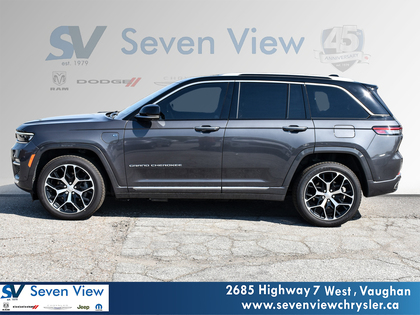 used 2023 Jeep Grand Cherokee 4xe car, priced at $64,910