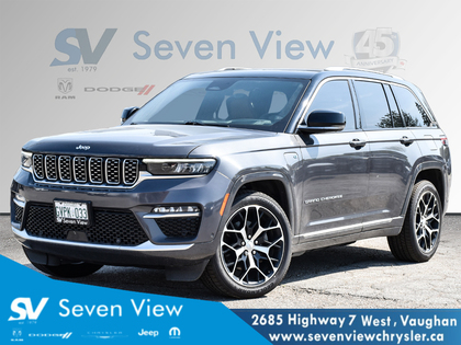 used 2023 Jeep Grand Cherokee 4xe car, priced at $64,910