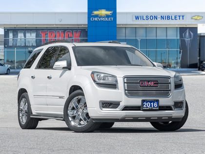 used 2016 GMC Acadia car, priced at $17,993