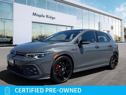 used 2024 Volkswagen Golf GTI car, priced at $39,399