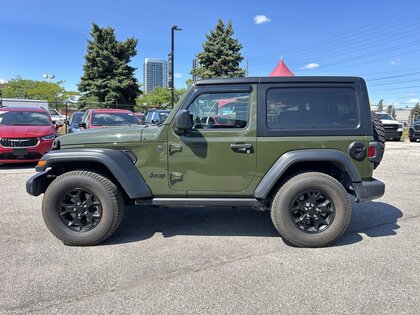 used 2023 Jeep Wrangler car, priced at $34,500