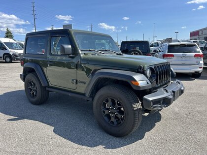 used 2023 Jeep Wrangler car, priced at $34,500