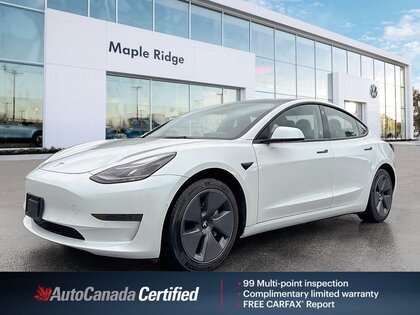 used 2022 Tesla Model 3 car, priced at $34,481