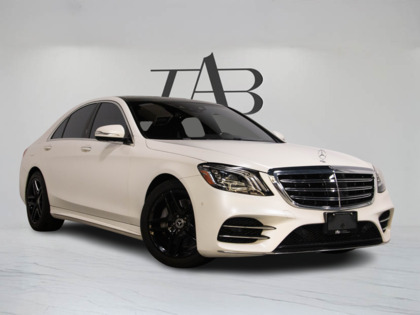used 2018 Mercedes-Benz S-Class car, priced at $54,900