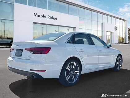 used 2017 Audi A4 car, priced at $25,049