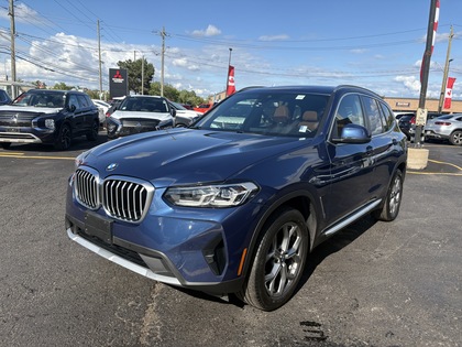 used 2022 BMW X3 car, priced at $39,950