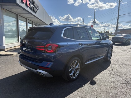 used 2022 BMW X3 car, priced at $39,950