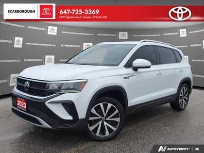 used 2023 Volkswagen Taos car, priced at $25,990