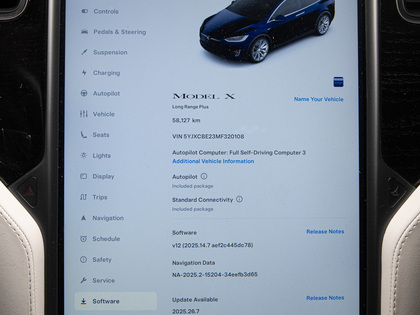 used 2021 Tesla Model X car, priced at $69,900