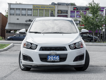 used 2016 Chevrolet Sonic car, priced at $9,983