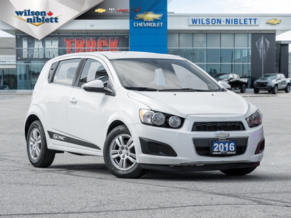 used 2016 Chevrolet Sonic car, priced at $9,983