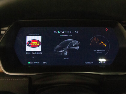 used 2021 Tesla Model X car, priced at $67,900