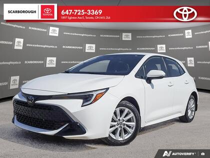 used 2023 Toyota Corolla Hatchback car, priced at $30,995