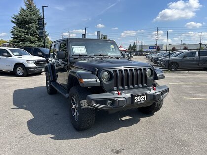 used 2021 Jeep Wrangler Unlimited car, priced at $38,700