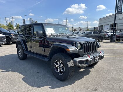 used 2021 Jeep Wrangler Unlimited car, priced at $38,700