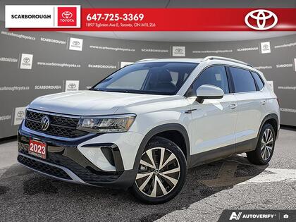 used 2023 Volkswagen Taos car, priced at $28,995