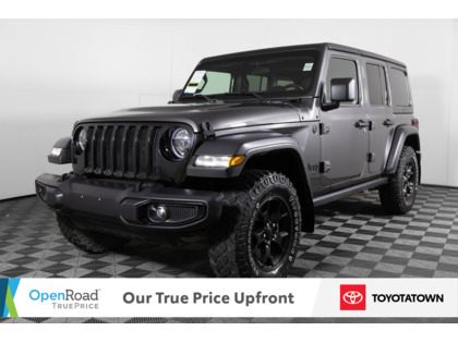 used 2021 Jeep Wrangler Unlimited car, priced at $38,998
