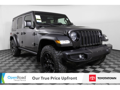 used 2021 Jeep Wrangler Unlimited car, priced at $38,998