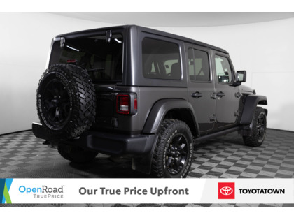 used 2021 Jeep Wrangler Unlimited car, priced at $38,998