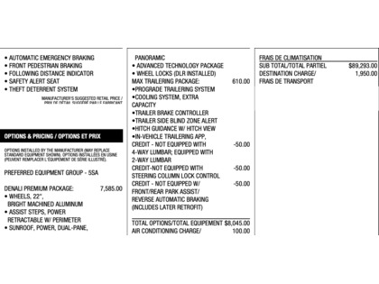 used 2022 GMC Yukon car, priced at $69,900