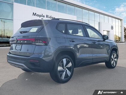 used 2025 Volkswagen Taos car, priced at $32,099