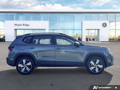 used 2025 Volkswagen Taos car, priced at $32,099