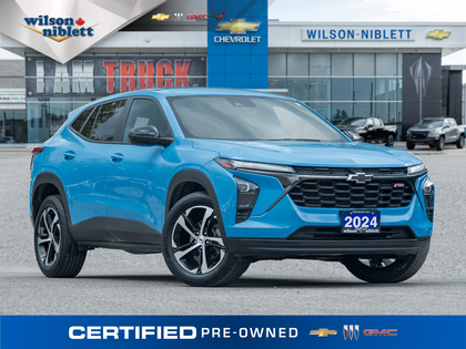 used 2024 Chevrolet Trax car, priced at $22,593