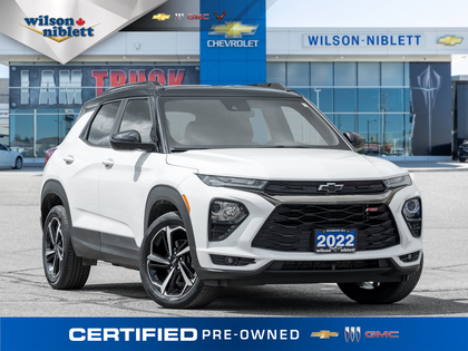 used 2022 Chevrolet TrailBlazer car, priced at $23,593
