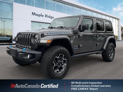used 2022 Jeep Wrangler 4xe car, priced at $52,356