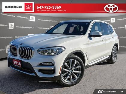 used 2018 BMW X3 car, priced at $24,495