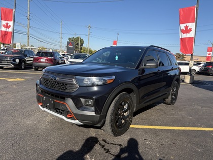 used 2022 Ford Explorer car, priced at $37,450