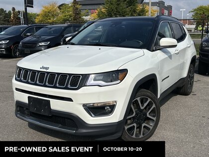 used 2018 Jeep Compass car, priced at $17,999