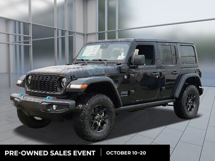 used 2024 Jeep Wrangler 4xe car, priced at $49,995